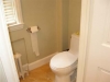 Bathroom Repainted and Water Damage Mitigated