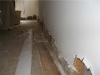 Flood-Damaged Drywall Removed